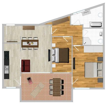 Appartment Larcher - Meinhard Мерано Экстерьер фото